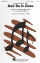 Billy Joel: And So It Goes: Vocal: TTBB (Hal Leonard)