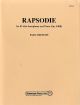Rhapsodie For Alto Sax And Piano Op.108b (Shawnee)