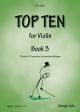 Top Ten Book 3: 10 Sets Of 10 Technical Challenges For Violin (Vale)