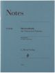 Manuscript 14 Stave: 32 Pages Book (Henle)