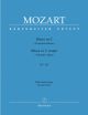 Missa C Major K. 167 "Trinitatis Mass" Vocal Score (Barenreiter)
