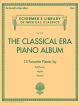 Schirmer's Library Of Musical Classics Volume 2120: The Classical Era Piano Album