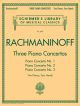 Three Piano Concertos: Nos. 1, 2, And 3: 2 Pians 4 Hands (Schirmer)