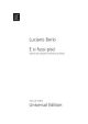 E Si Fussi Pisci: Sicillian Love Song: Vocal SATB A Cappella