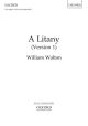 A Litany: SATB A Cappella b (OUP)