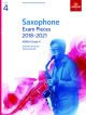 OLD STOCK SALE ABRSM Saxophone Exam Grade 4 2018–2021: Pieces