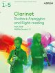 ABRSM Clarinet Scales & Arpeggios And Sight-Reading Grades 1–5 From 2018