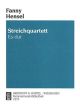 Hensel: String Quartet In Eb Major: Score & Parts