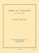 Theme Et Variations: Violin & Piano (Leduc)