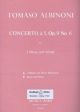 Oboe Concerto Op.9/6  2 Oboes & Strings (Breitkopf)