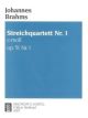 String Quartet C Minor Op51/1:  String Quartet Parts
