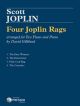 Four Joplin Rags: Two Flutes And Piano (Presser)