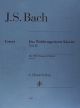 Well-Tempered Clavier Vol.2: Piano: No Fingerings (Henle HN1016 )