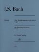 Well-Tempered Clavier Vol.1: Piano (No Fingerings) (Henle HN1014)