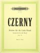24 Studies For The Left Hand Op.718: Piano Studies (Peters)