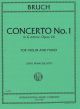 Concerto No.1 G Minor Op.26 Violin & Piano (International)