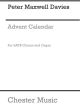 Advent Calendar Satb Choir & Organ (Archive)
