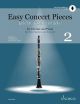 Easy Concert Pieces 2: Clarinet & Piano Book & Audio (Schott)