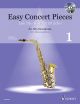 Easy Concert Pieces 1: Alto Sax & Piano: Book & Cd