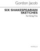 Six Shakespearian Sketches String Trio (Parts)