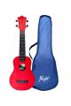 Flight TUS35RD Red ABS Travel Soprano Ukulele