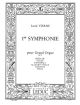 Symphonie Pour Grand Orgue No.1 Op.14: Organ (Hamelle)