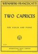 Two Etudes-Caprices: Violin & Piano