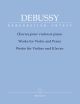 Works For Violin & Piano (Barenreiter)