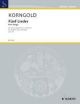 Five Songs For Medium Voice And Piano (Schott)