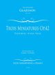 Trois Miniatures Op.42/1 For Alto Saxophone And Piano