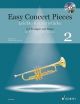 Easy Concert Pieces 2: Trumpet & Piano: Book & Cd (Schott)