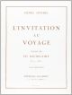 Invitation Au Voyage N 2: Mezzo Voice & Piano (Salabert)