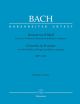 Concerto D Minor Bwv1043: 2 Violins Strings & Basso Continuo (Barenreiter)