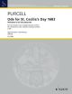 Ode For St Cecilias Day: Vocal: Choral Score 5 Solo Parts, Choir