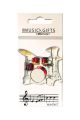 Gift - Fridge Magnet - Drum Kit