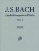 Well-Tempered Clavier Vol.2: Piano Clothbound (Henle HN17)