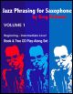 Jazz Phrasing For Saxophone Volume 1: Book With 2CD
