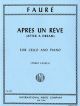 Faure: Apres Un Reve Op.7/1: Cello & Piano (IMC)