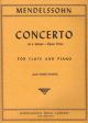 Concerto E Minor Op.64: Flute & Piano (International)