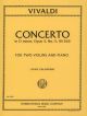 Violin Concerto D Minor Op.3/11: Rv565: 2 Violins & Piano  (IMC)