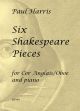 Six Shakespeare Pieces: Cor Anglais/Oboe & Piano