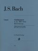 Violin Concerto E Major No.2 BWV 1042: Violin & Piano (Henle)
