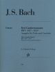 3 Sonatas  Bwv 1027-1029: Viola Da Gamba & Harpsichord (Henle HN684)