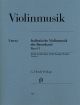 Italian Violin Music Of The Baroque Era: Violin And Piano (Henle)