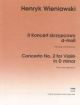 Concerto No.2 In D Minor: Op.22: Violin & Piano (PWM)