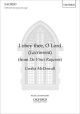 I obey thee, O Lord (Lacrimosa): SATB (with divisions) & piano/organ (OUP)