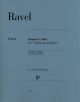 Sonata G Major: Violin & Piano (Henle)