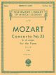 Concerto No.23 A Major: KV488: Two Pianos (Schirmer)