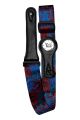 TGI Guitar Strap - Tribal Mask Blue