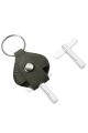 Drum KeyHolder - Leather Keyring (No Drum Key)
